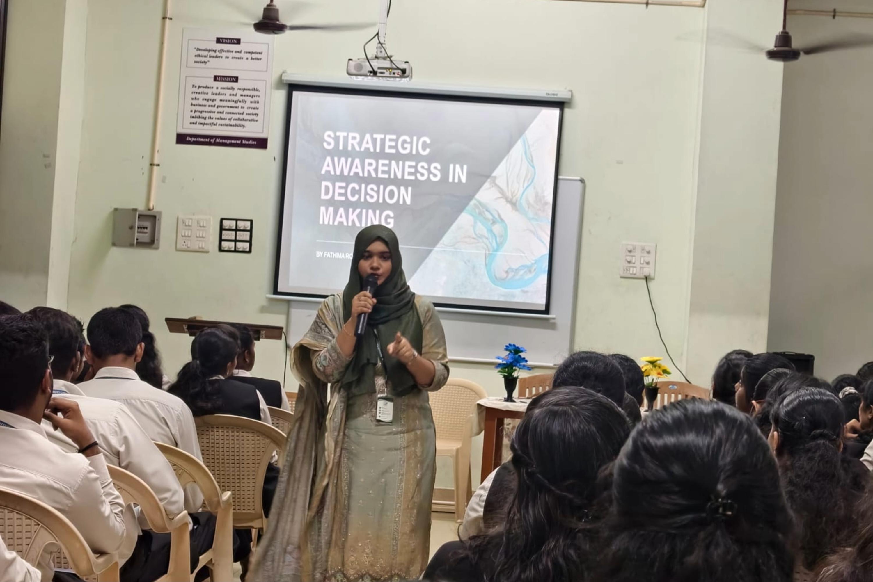 STRATEGIC AWARENESS IN DECIISION MAKING 27.1.2026